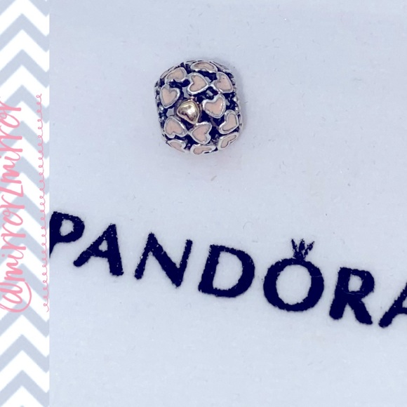 Authentic Pandora all hearts charm - Picture 1 of 4